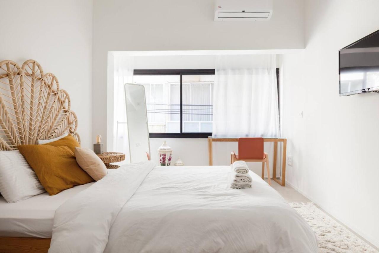 Renovated Large 3Rm Apartment 5 Min From The Beach 特拉维夫 外观 照片